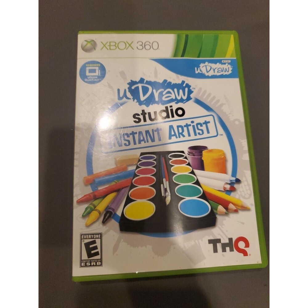 UDraw Studio Instant Artist Microsoft Xbox 360